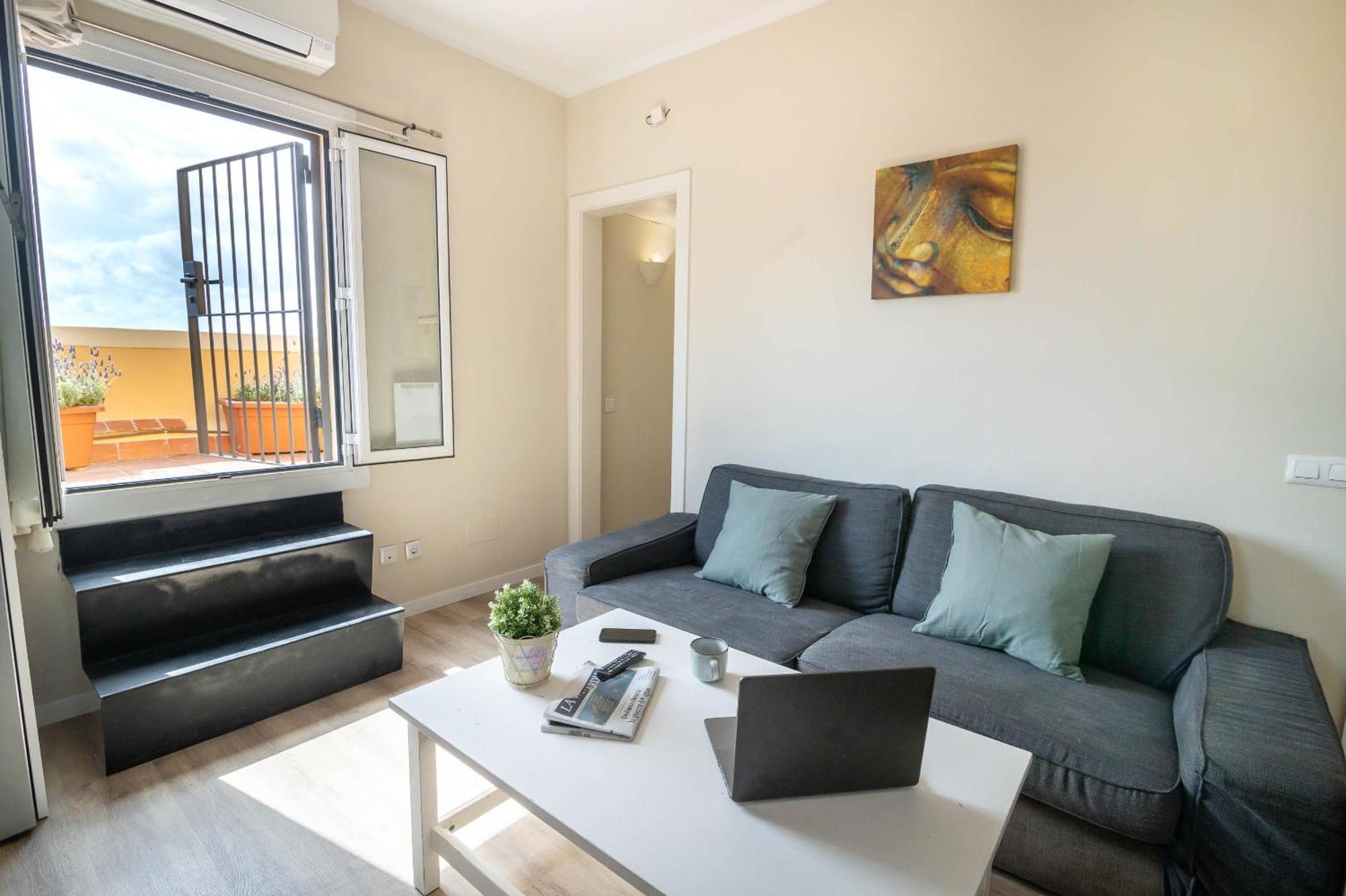 Riua - Private Terrace Penthouse Next To The Fair Barcelona Eksteriør billede